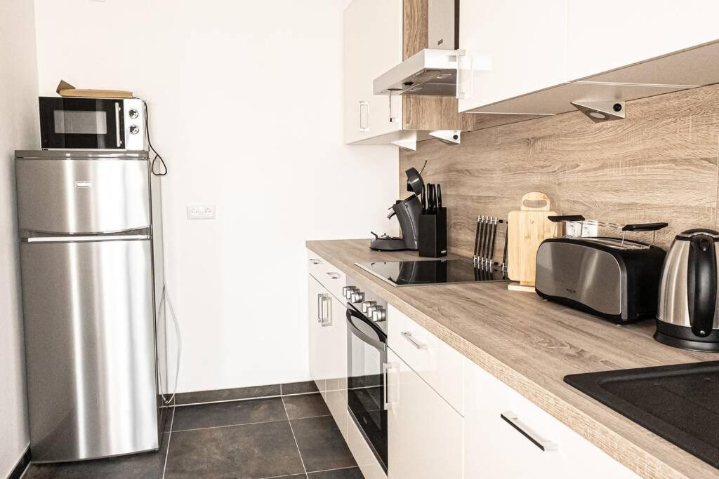 Modernes Luxus-Apartment Im Leipziger Zentrum Exterior foto