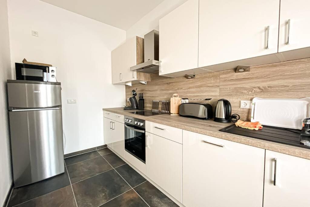 Modernes Luxus-Apartment Im Leipziger Zentrum Exterior foto