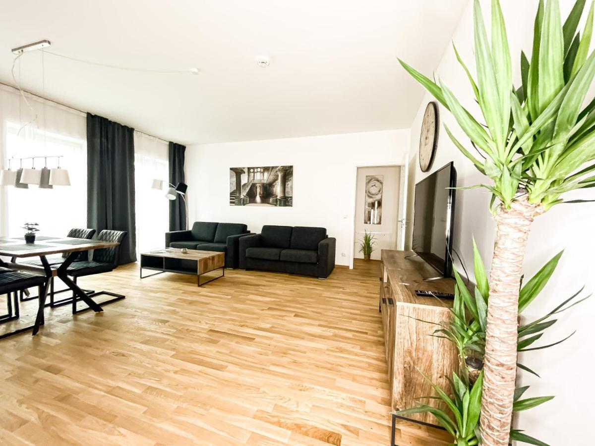 Modernes Luxus-Apartment Im Leipziger Zentrum Exterior foto