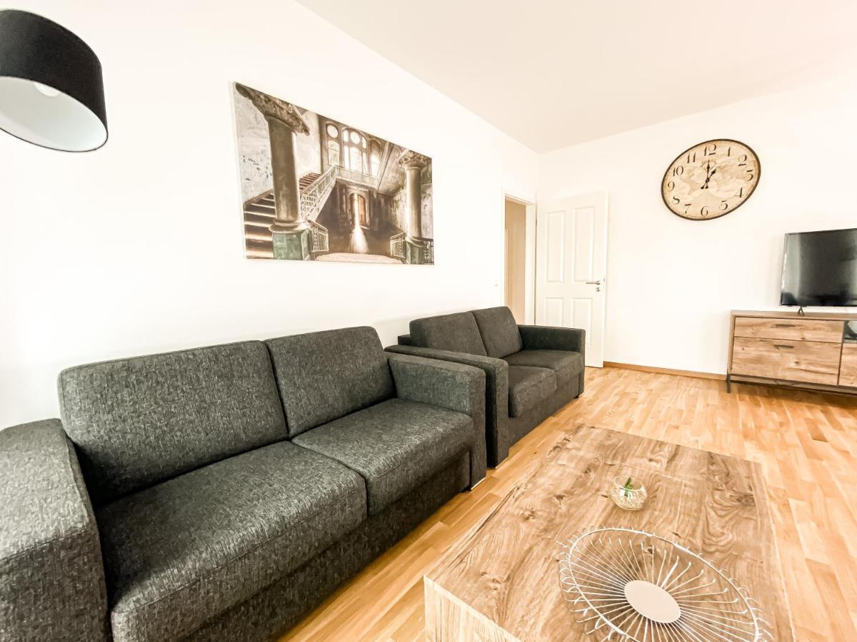 Modernes Luxus-Apartment Im Leipziger Zentrum Exterior foto