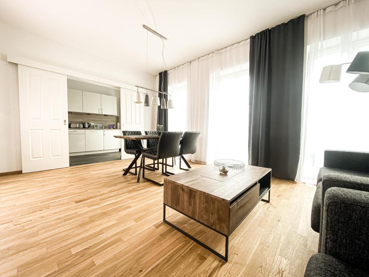 Modernes Luxus-Apartment Im Leipziger Zentrum Exterior foto